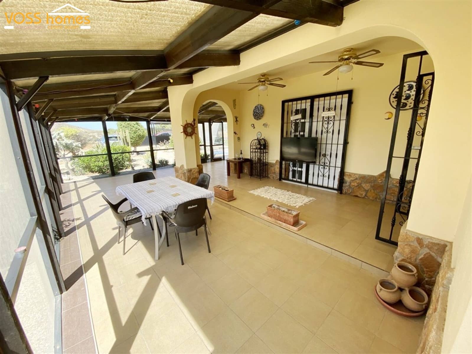 Chalet de 3 habitaciones en Huércal-Overa en venta con piscina garaje - 189.950 € (Ref: 9999373)