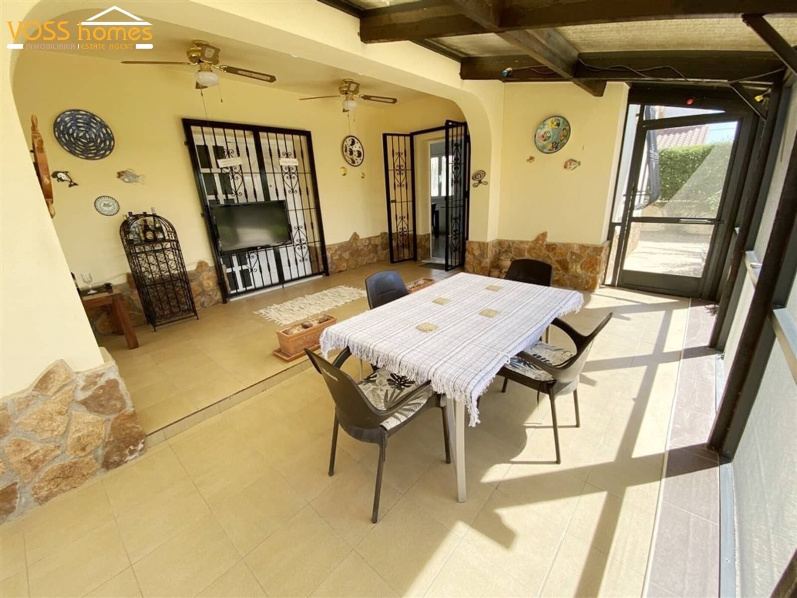 Chalet de 3 habitaciones en Huércal-Overa en venta con piscina garaje - 189.950 € (Ref: 9999373)