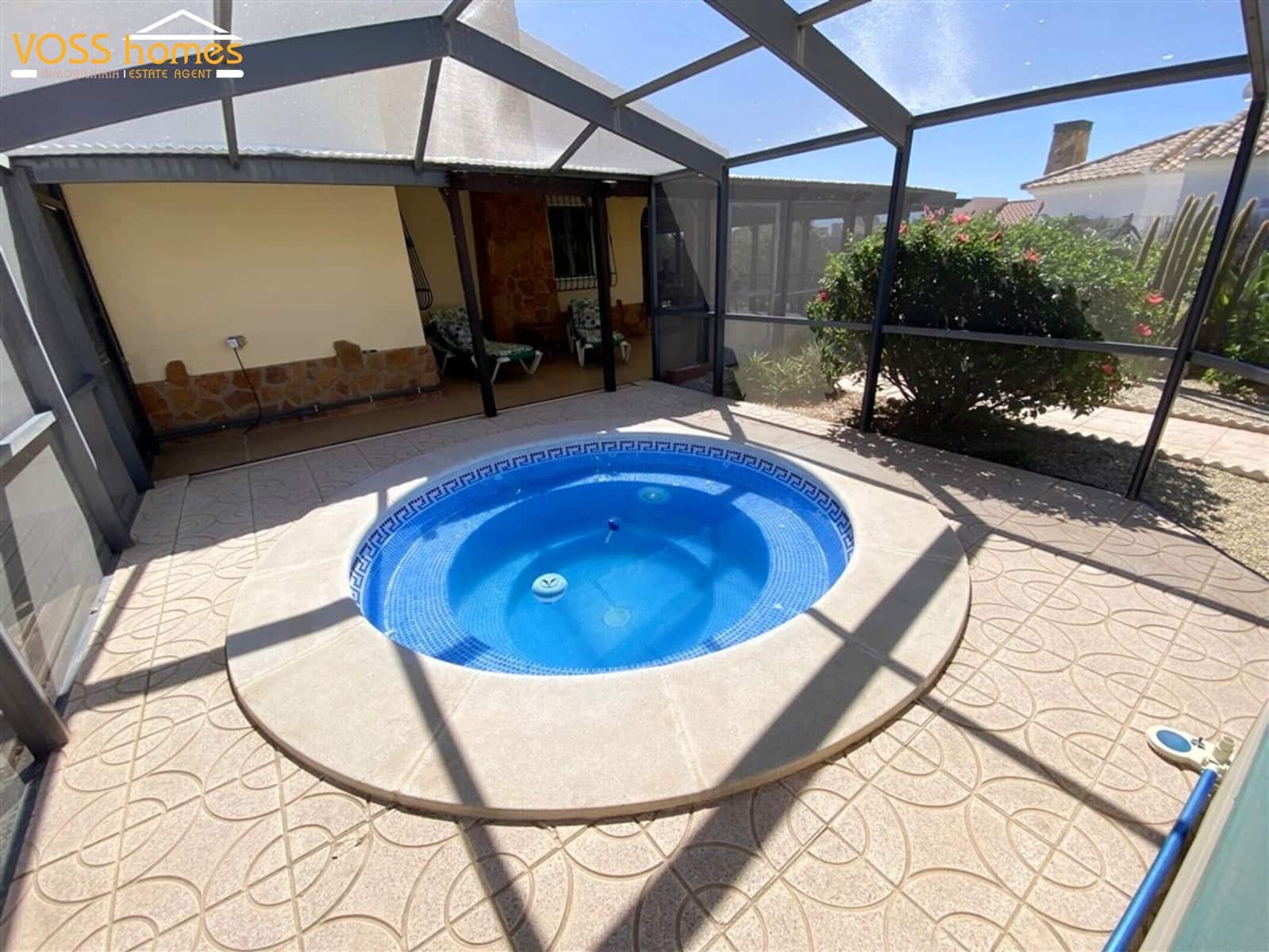 Chalet de 3 habitaciones en Huércal-Overa en venta con piscina garaje - 189.950 € (Ref: 9999373)