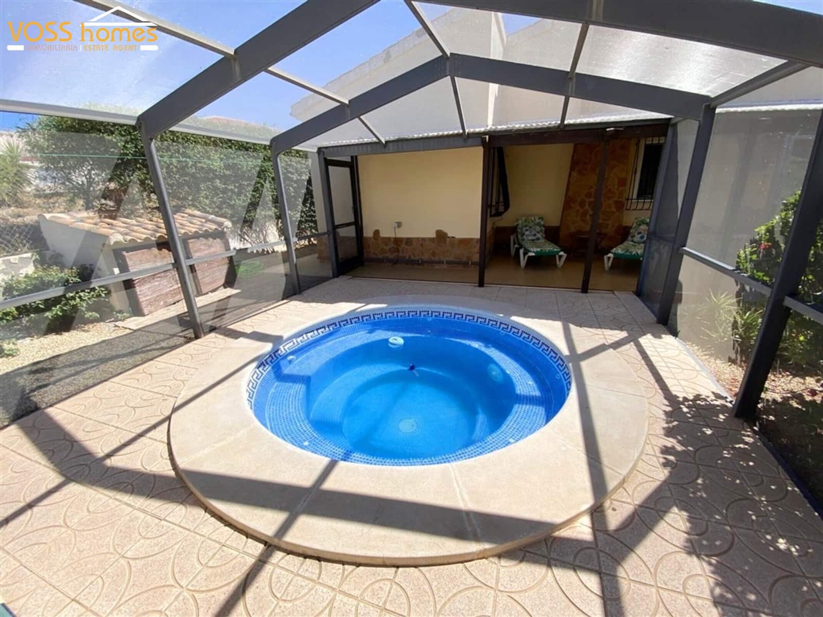 Chalet de 3 habitaciones en Huércal-Overa en venta con piscina garaje - 189.950 € (Ref: 9999373)
