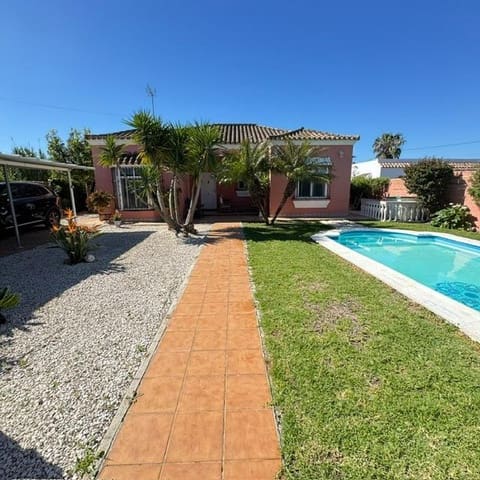 4 sypialnia Willa na sprzedaż w Chiclana de la Frontera z basenem - 325 000 € (Ref: 9778339)