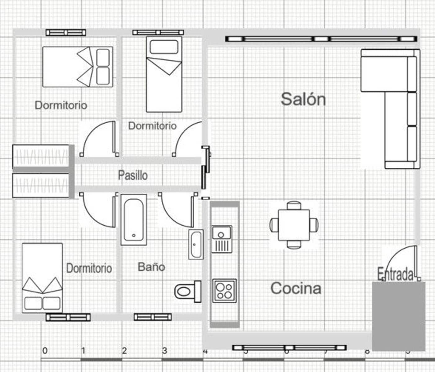 3 slaapkamer Appartement te koop in Las Palmas de Gran Canaria met garage - € 120.000 (Ref: 10034851)