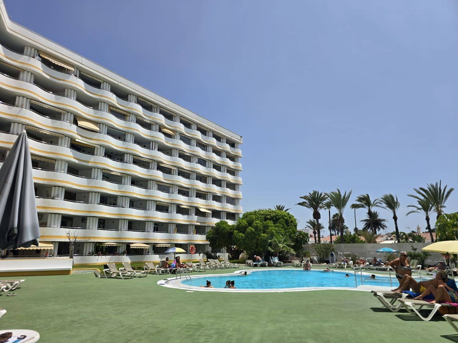 1 chambre Appartement à vendre à Playa del Ingles avec piscine garage - 317 000 € (Ref: 10131111)