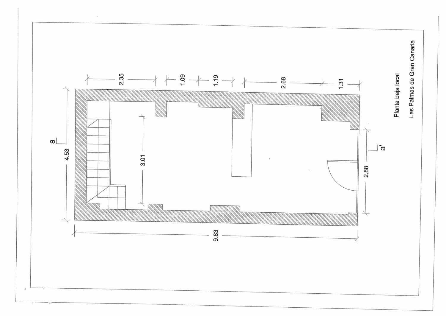 Gewerbe zu vermieten in Las Palmas de Gran Canaria - 850 € (Ref: 4003566)