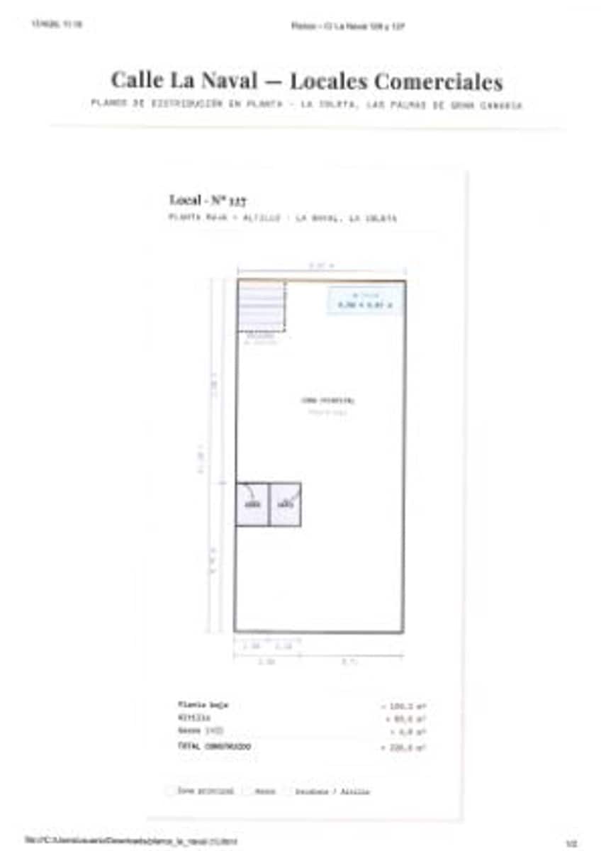 Kommersiell til salgs i Las Palmas de Gran Canaria - € 185 000 (Ref: 8703491)