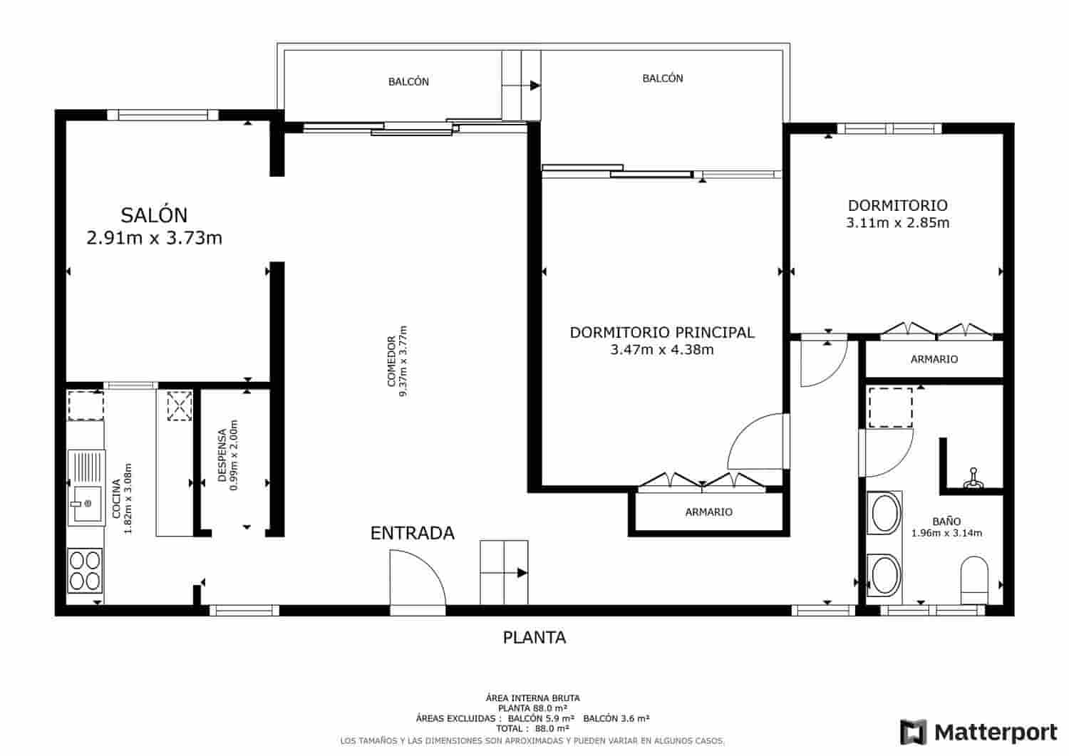 2 soverom Hus til salgs i Las Palmas de Gran Canaria med garasje - € 320 000 (Ref: 8920935)