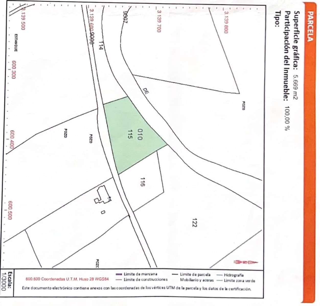 Ubebygd land til salgs i Antigua - € 120 000 (Ref: 9321436)