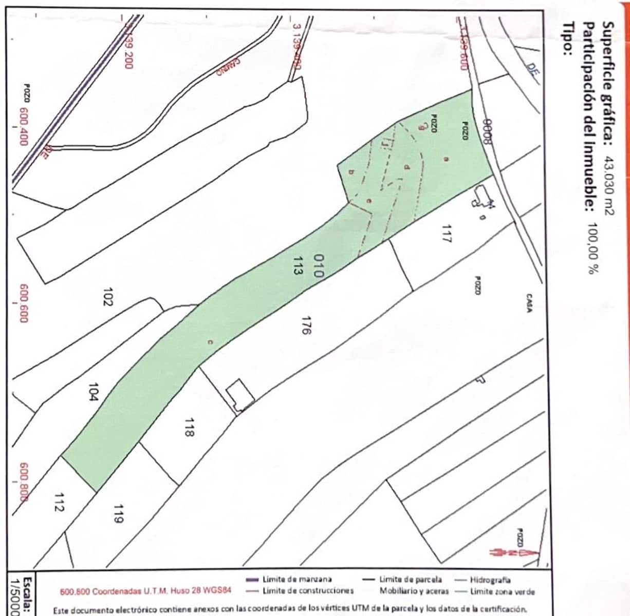 Ubebygd land til salgs i Antigua - € 120 000 (Ref: 9321436)