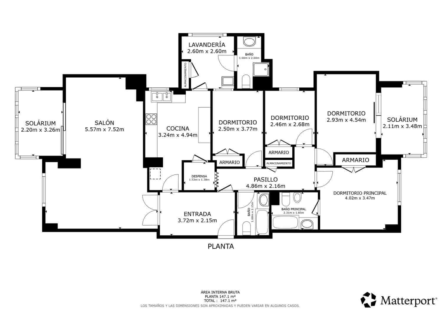 4 chambre Appartement à vendre à Las Palmas de Gran Canaria avec garage - 545 000 € (Ref: 9473744)