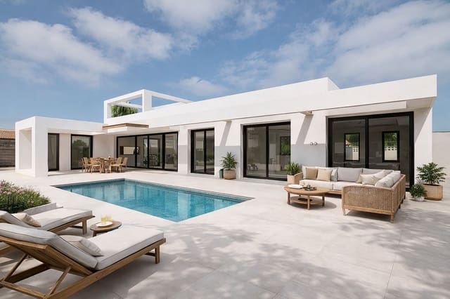 4 slaapkamer Villa te koop in Corralejo, La Oliva met zwembad garage - € 1.150.000 (Ref: 9777340)