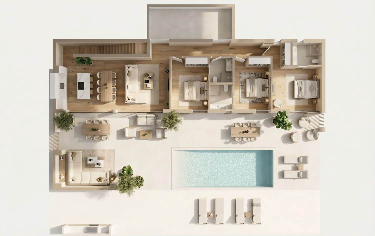 4 slaapkamer Villa te koop in Corralejo met zwembad garage - € 1.150.000 (Ref: 9777340)