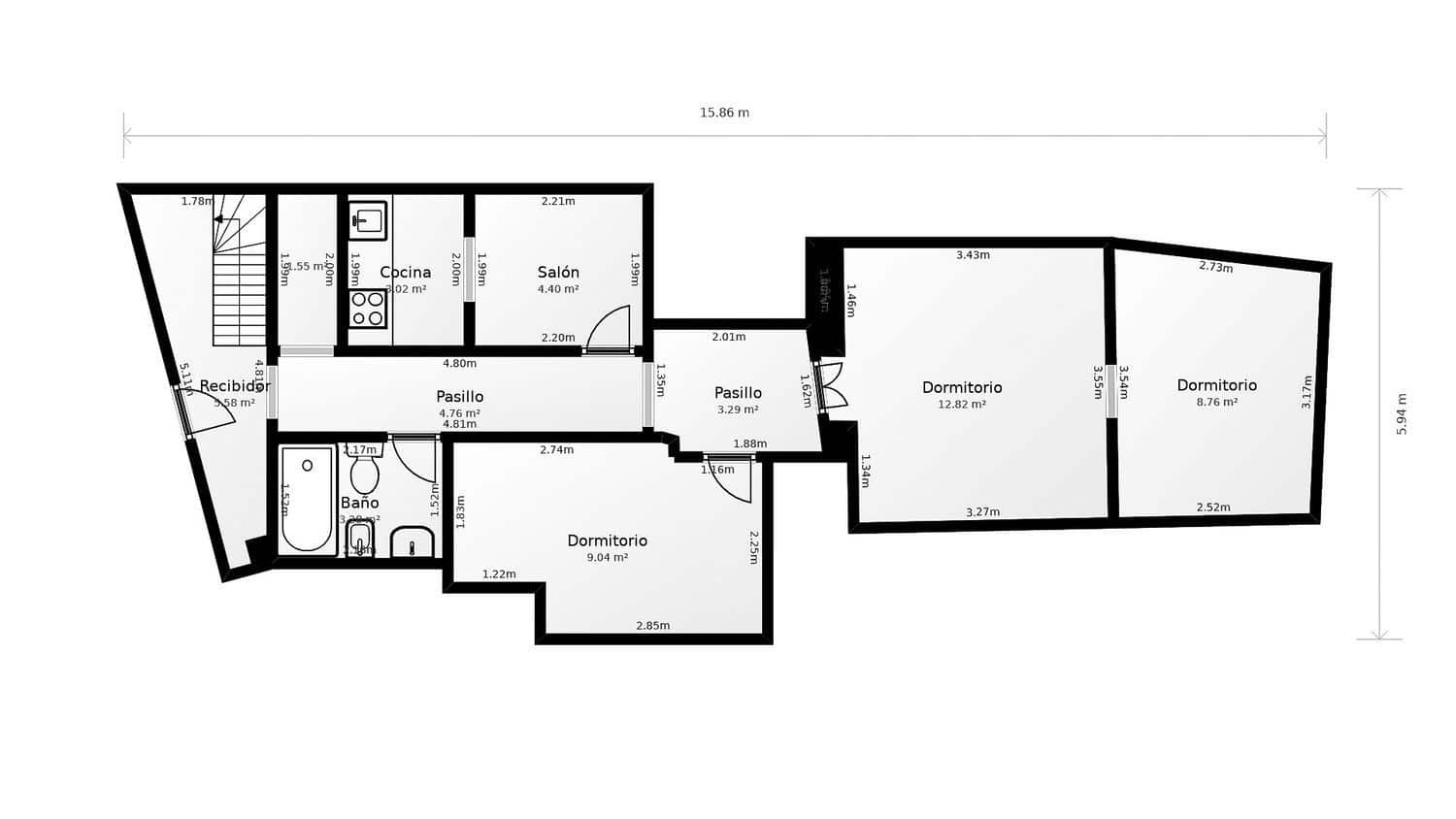 3 sypialnia Finka/Dom wiejski na sprzedaż w Artenara z garażem - 98 450 € (Ref: 9946884)