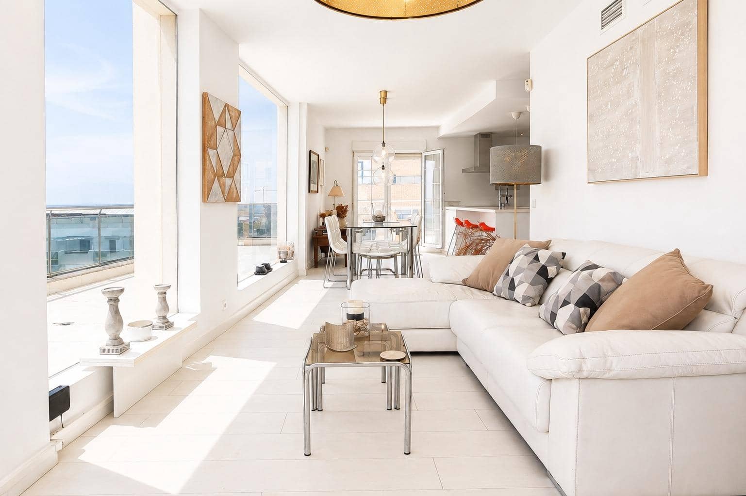 3 chambre Penthouse à vendre à Roquetas de Mar avec piscine - 598 000 € (Ref: 10029225)