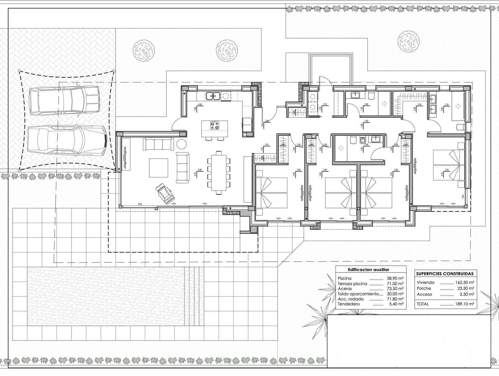Chalet de 4 habitaciones en Calpe / Calp en venta con piscina - 1.190.000 € (Ref: 7086671)