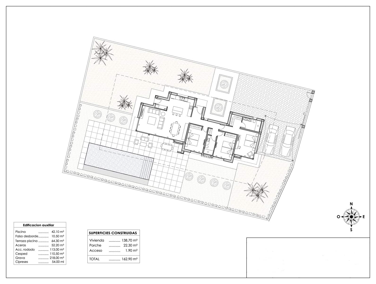 Chalet de 3 habitaciones en Calpe / Calp en venta con piscina - 1.525.000 € (Ref: 7086675)