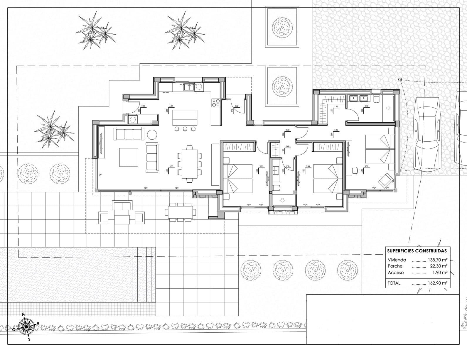 Chalet de 3 habitaciones en Calpe / Calp en venta con piscina - 1.525.000 € (Ref: 7086675)
