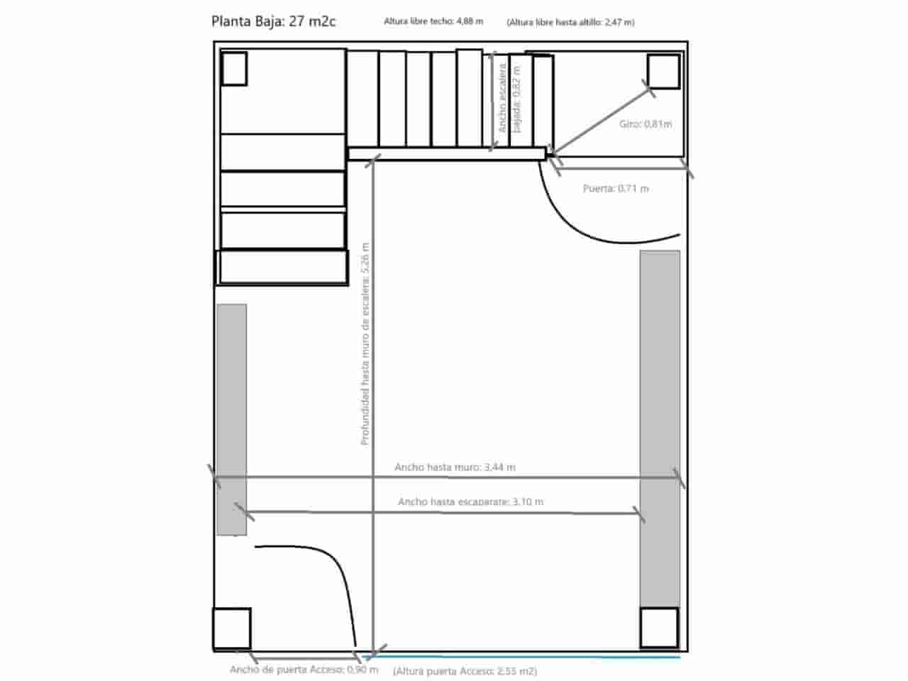 Commercial for sale in Madrid city - € 350,000 (Ref: 10042414)