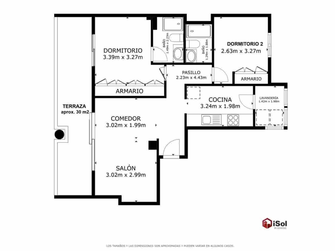 2 sypialnia Penthouse do wynajęcia w Miasto Madryt z basenem garażem - 1 900 € (Ref: 10131073)