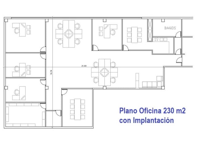 Office for rent in Alcobendas with garage - € 4,400 (Ref: 7402881)
