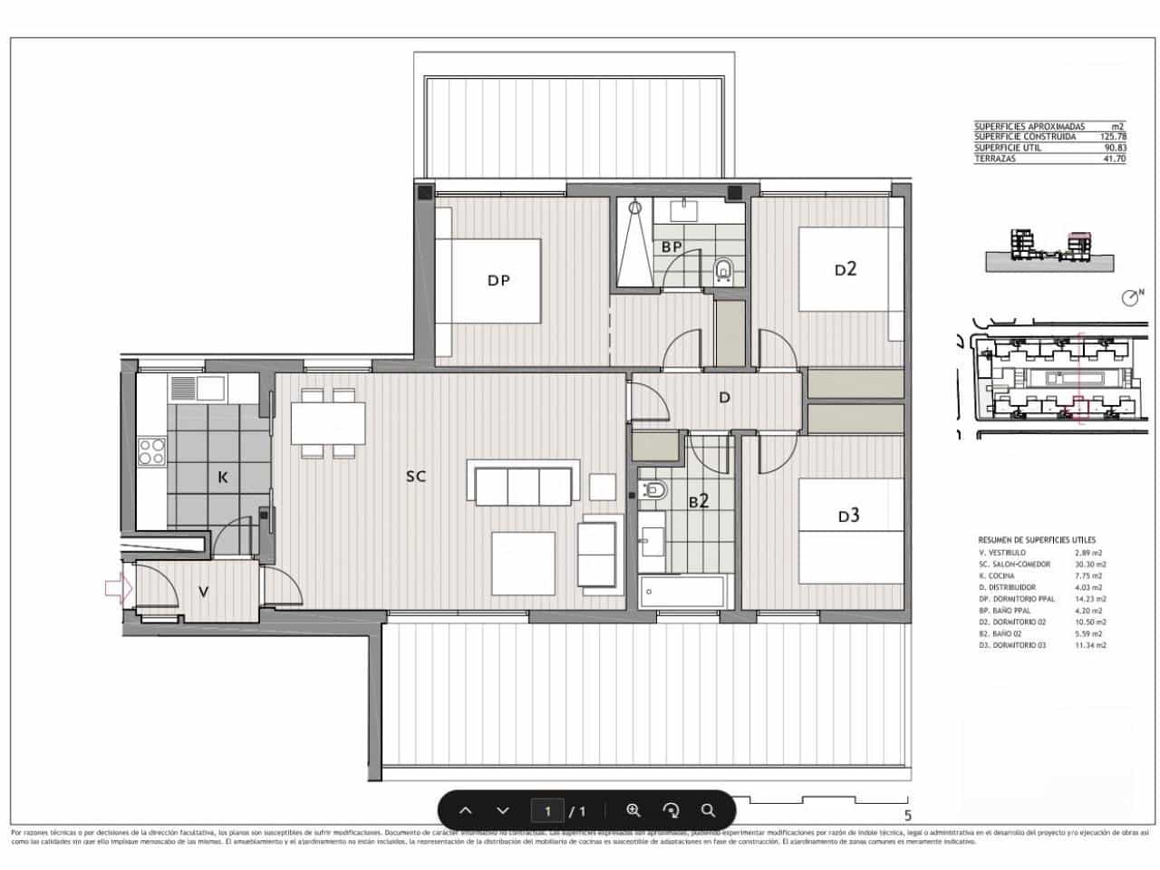 3 makuuhuone Asunto vuokrattavana paikassa Madrid kaupunki mukana uima-altaan 
autotalli - 3 300 € (Ref: 7425522)