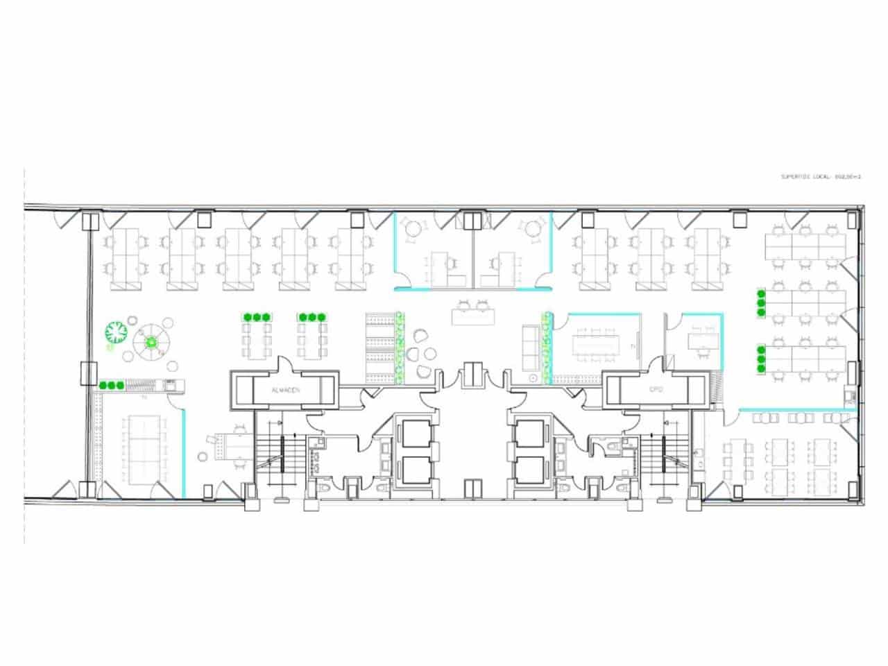 Kontor att hyra i Madrid stad med garage - 5 850 € (Ref: 8198289)