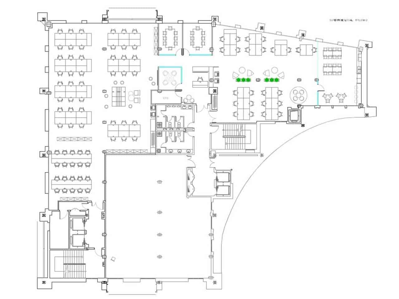 Office for rent in Madrid city with garage - € 3,458 (Ref: 8621061)