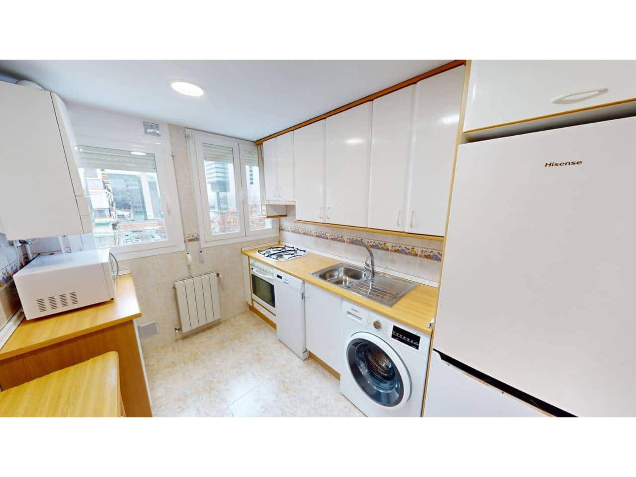 2 bedroom Flat for rent in Madrid city with garage - € 1,500 (Ref: 8769888)