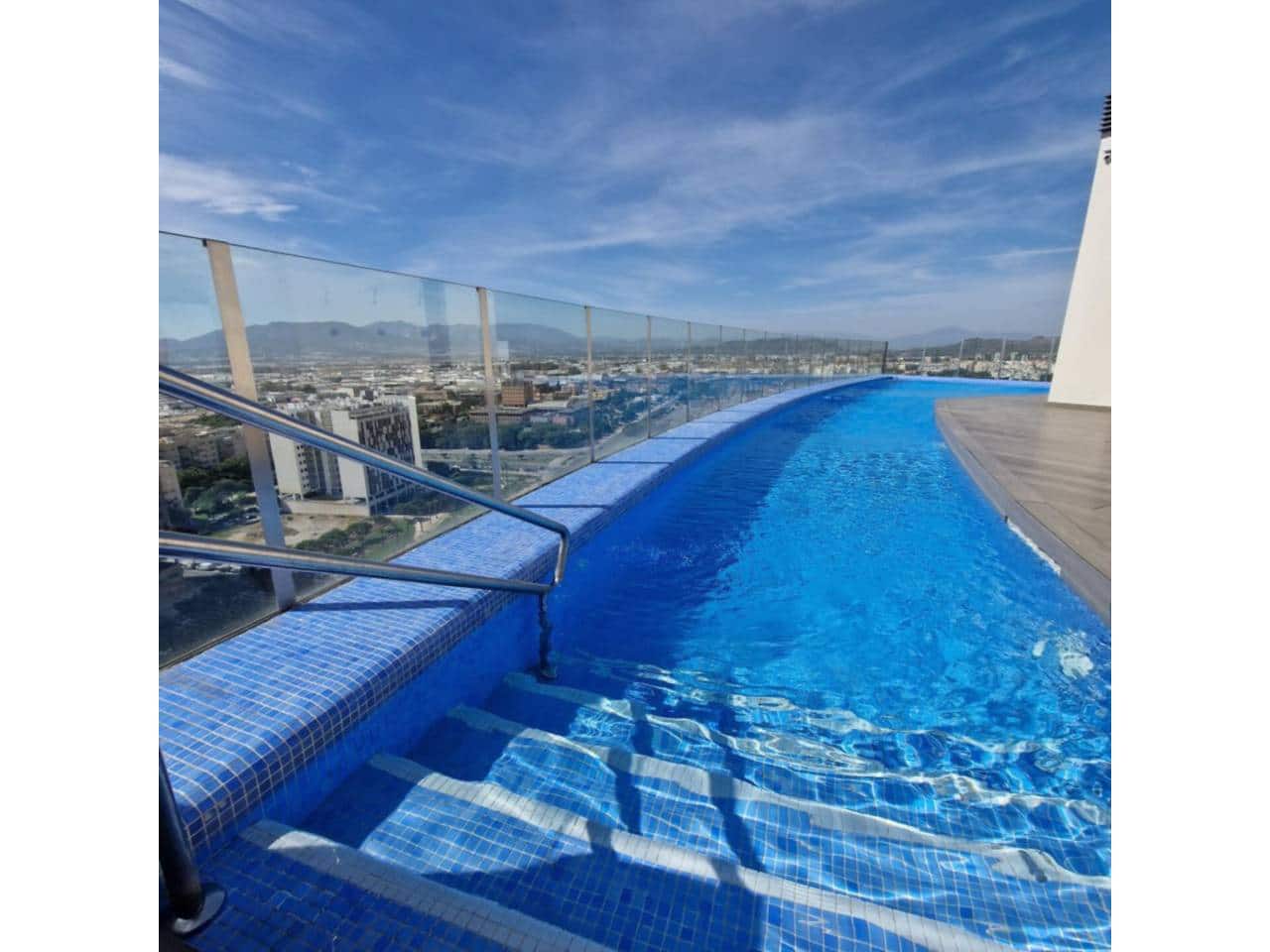 3 soverom Leilighet til leie i Malaga by med svømmebasseng garasje - € 1 650 (Ref: 9334533)