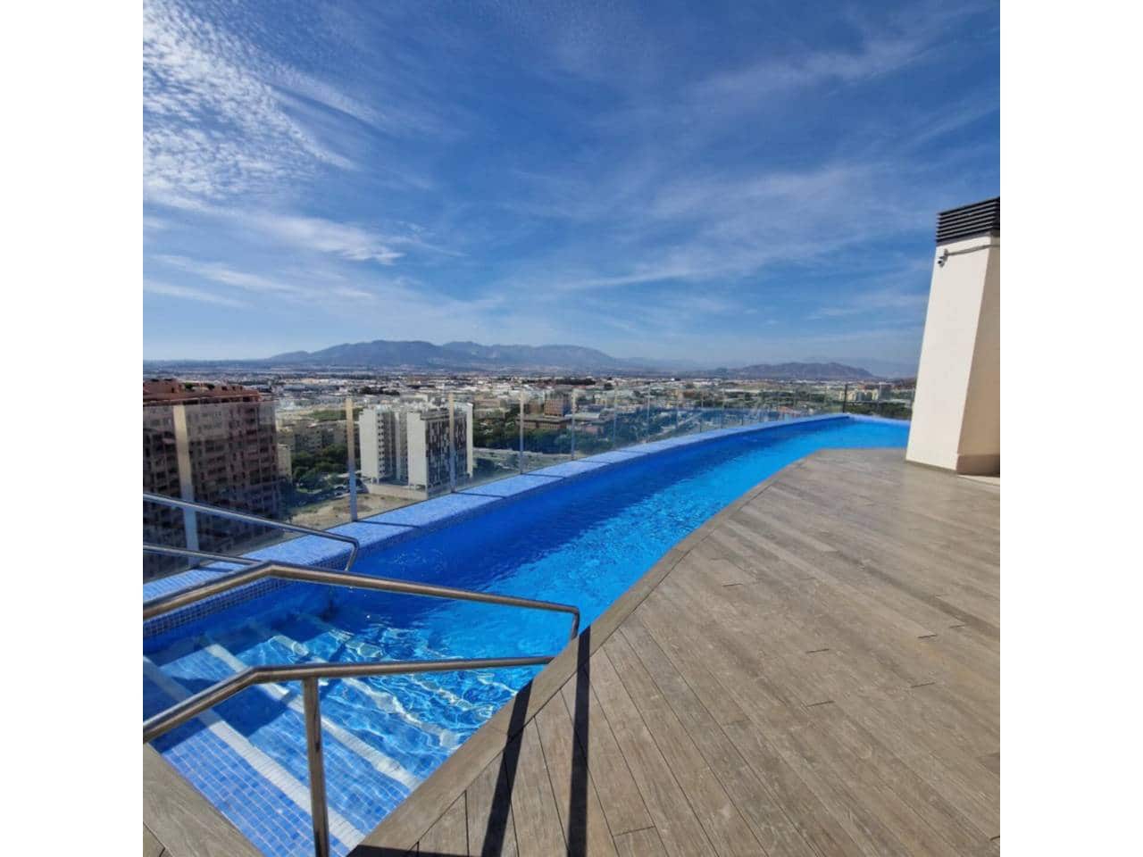 3 soverom Leilighet til leie i Malaga by med svømmebasseng garasje - € 1 650 (Ref: 9334533)