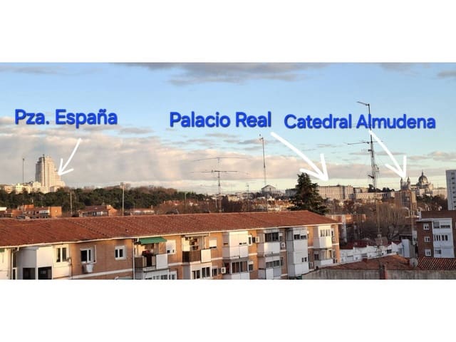 Appartement de 2 chambres à louer à Madrid ville - 1 600 € (Ref: 9461134)