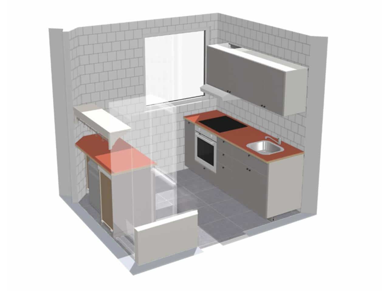 2 bedroom Flat for rent in Madrid city - € 1,100 (Ref: 9488059)