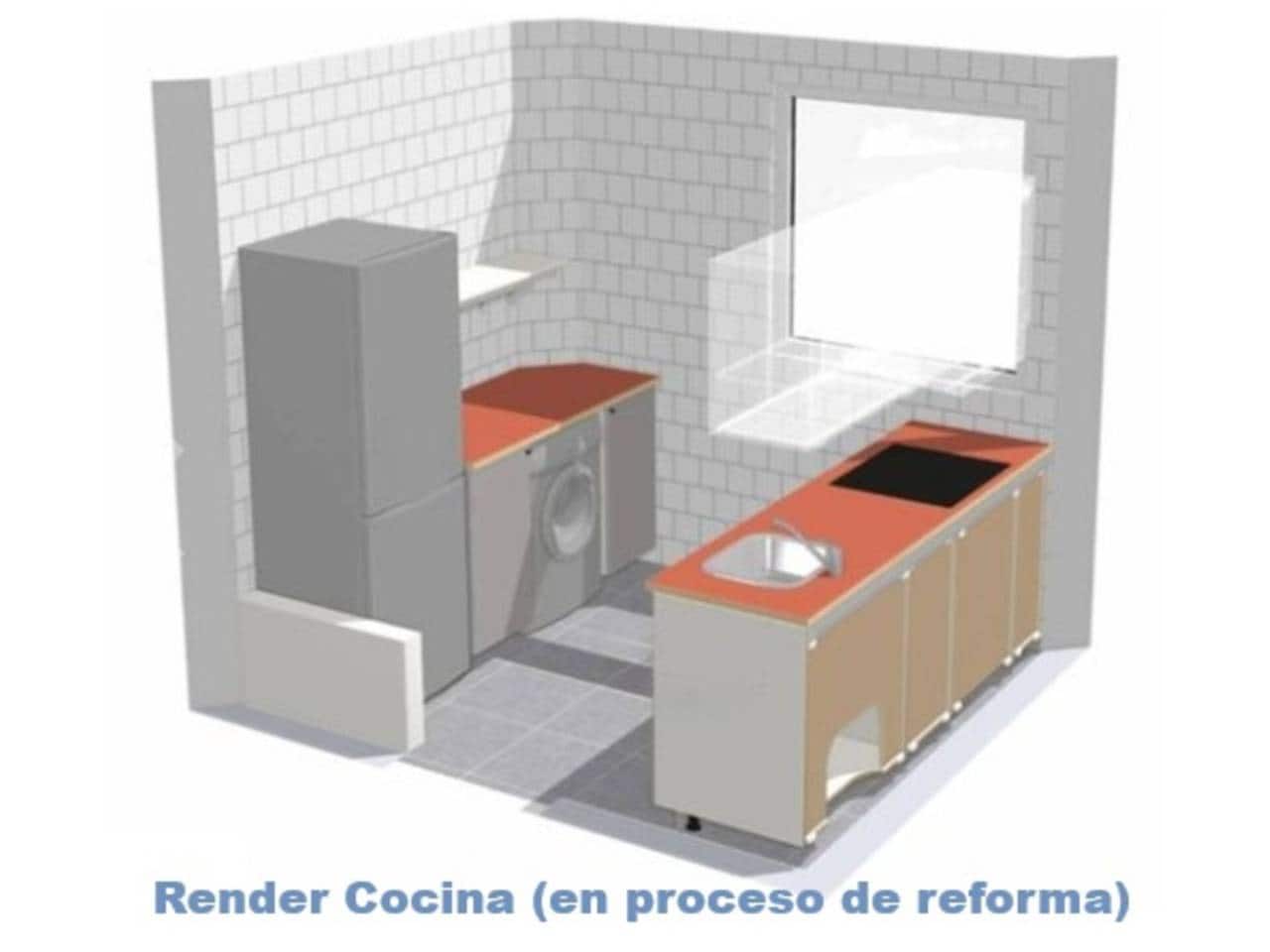 2 bedroom Flat for rent in Madrid city - € 1,100 (Ref: 9488059)