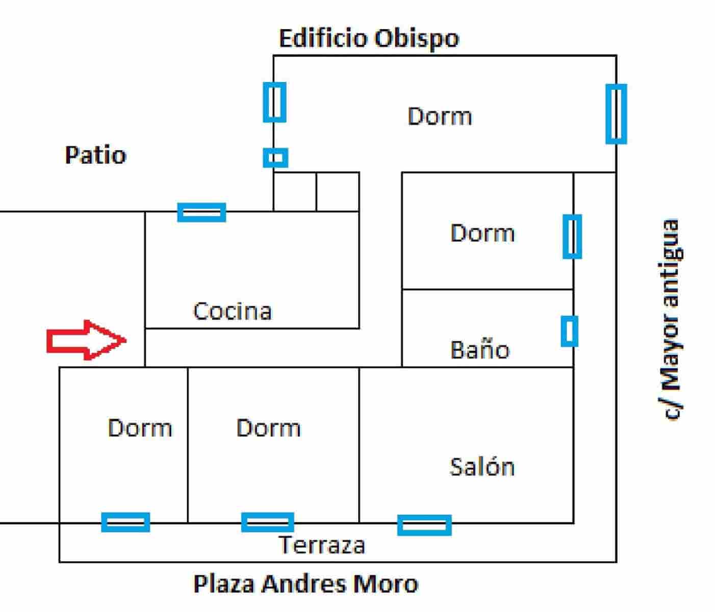 Wohnung zu verkaufen in Palencia Stadt - 159.000 € (Ref: 10106574)