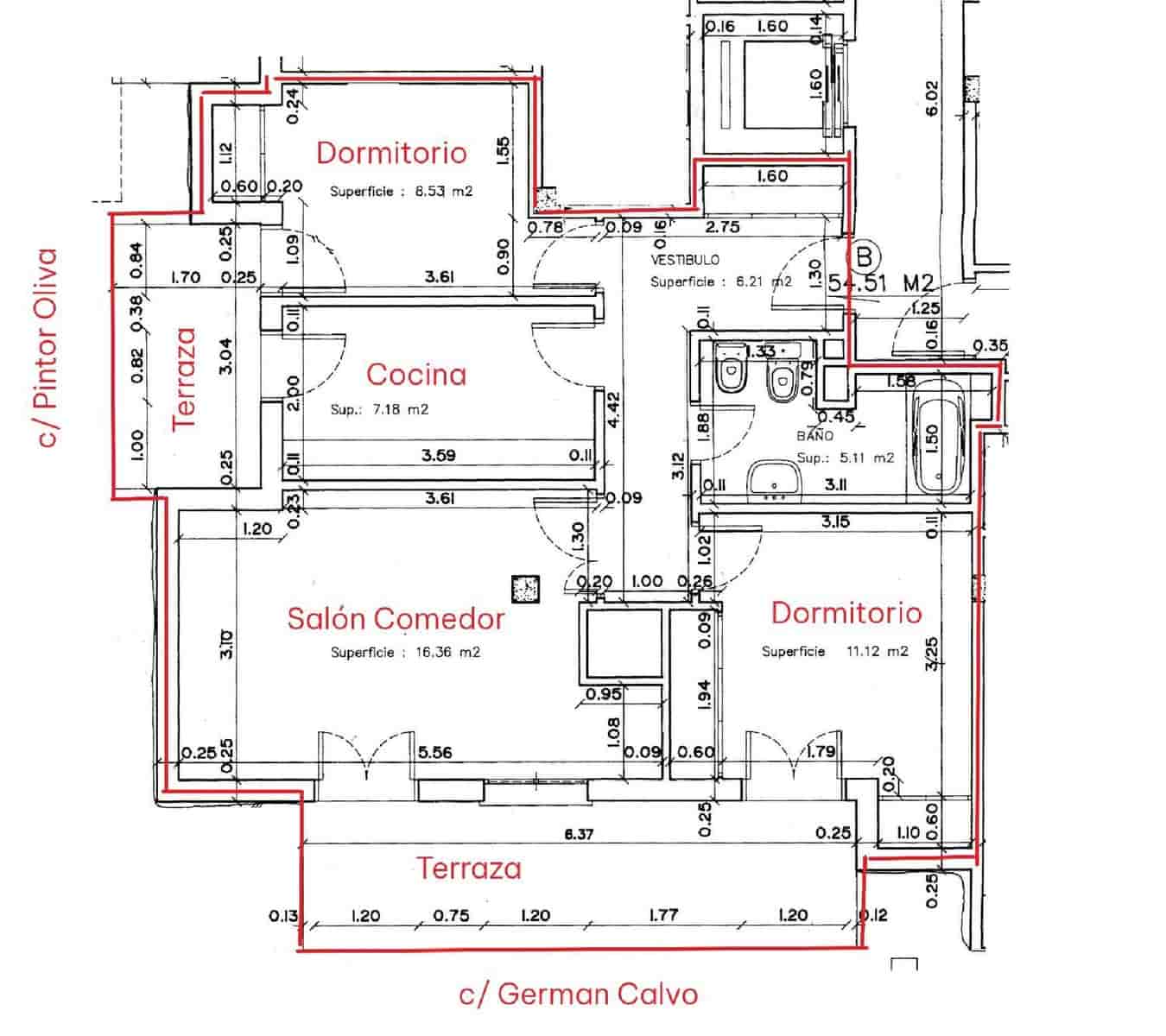 Penthouse te koop in Palencia stad - € 179.000 (Ref: 10106575)