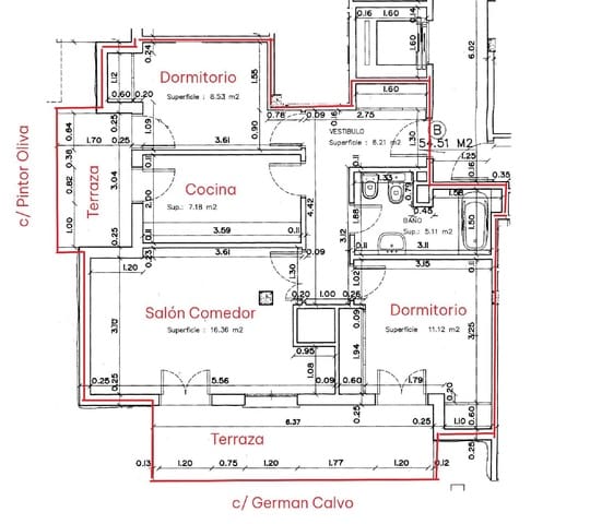Penthouse te koop in Palencia stad - € 179.000 (Ref: 10106575)