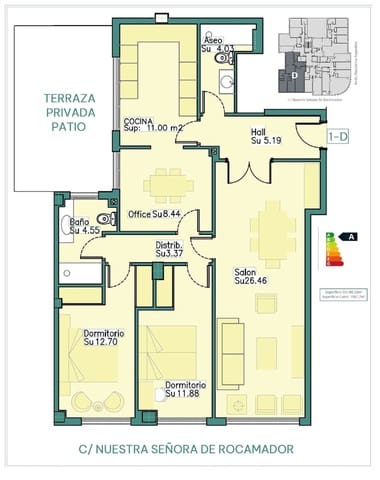 Lägenhet till salu i Palencia stad - 388 500 € (Ref: 10130464)