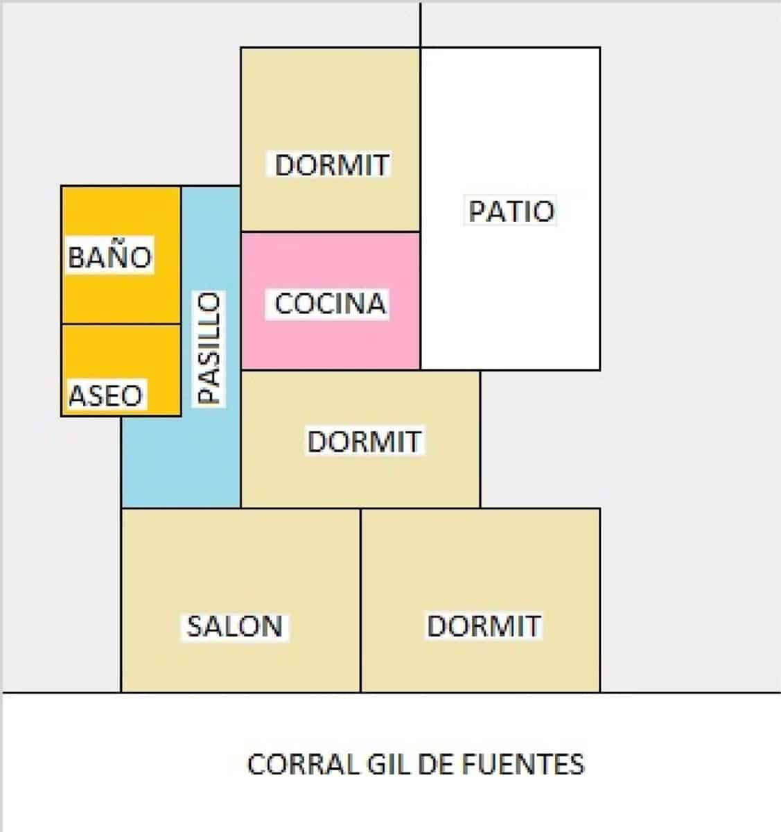 Wohnung zu verkaufen in Palencia Stadt - 191.000 € (Ref: 3835895)