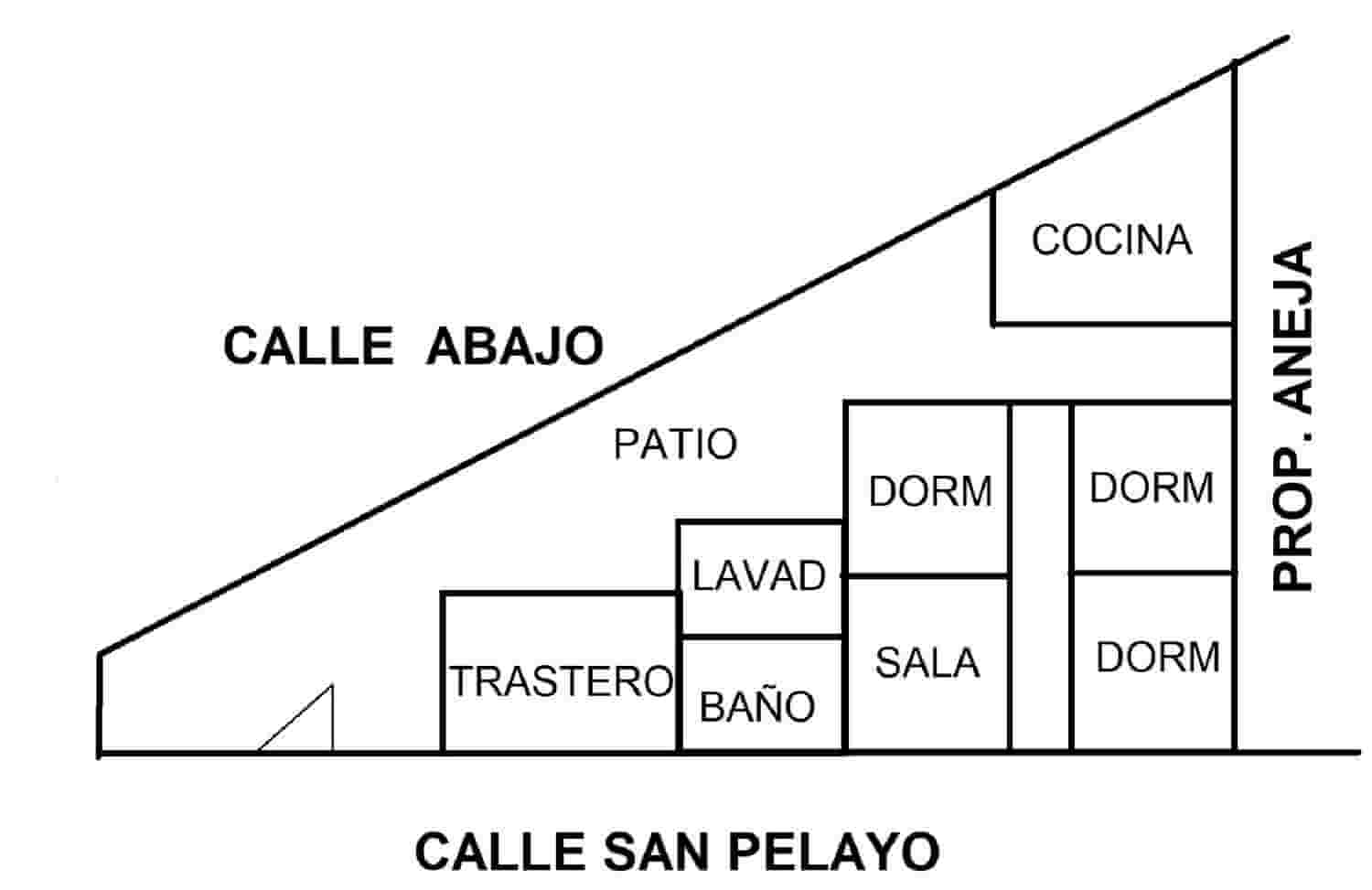 3 soveværelse Byhus til salg i Grijota - € 37.500 (Ref: 6906654)