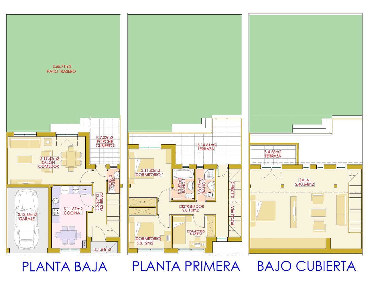 4 bedroom Townhouse for sale in Venta de Banos with garage - € 142,500 (Ref: 9115756)