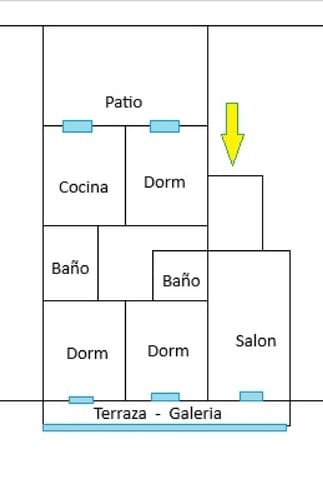 3 bedroom Apartment for sale in Palencia city - € 290,000 (Ref: 9115763)