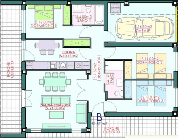 3 soverom Villa til salgs i Grijota - € 199 000 (Ref: 9115820)