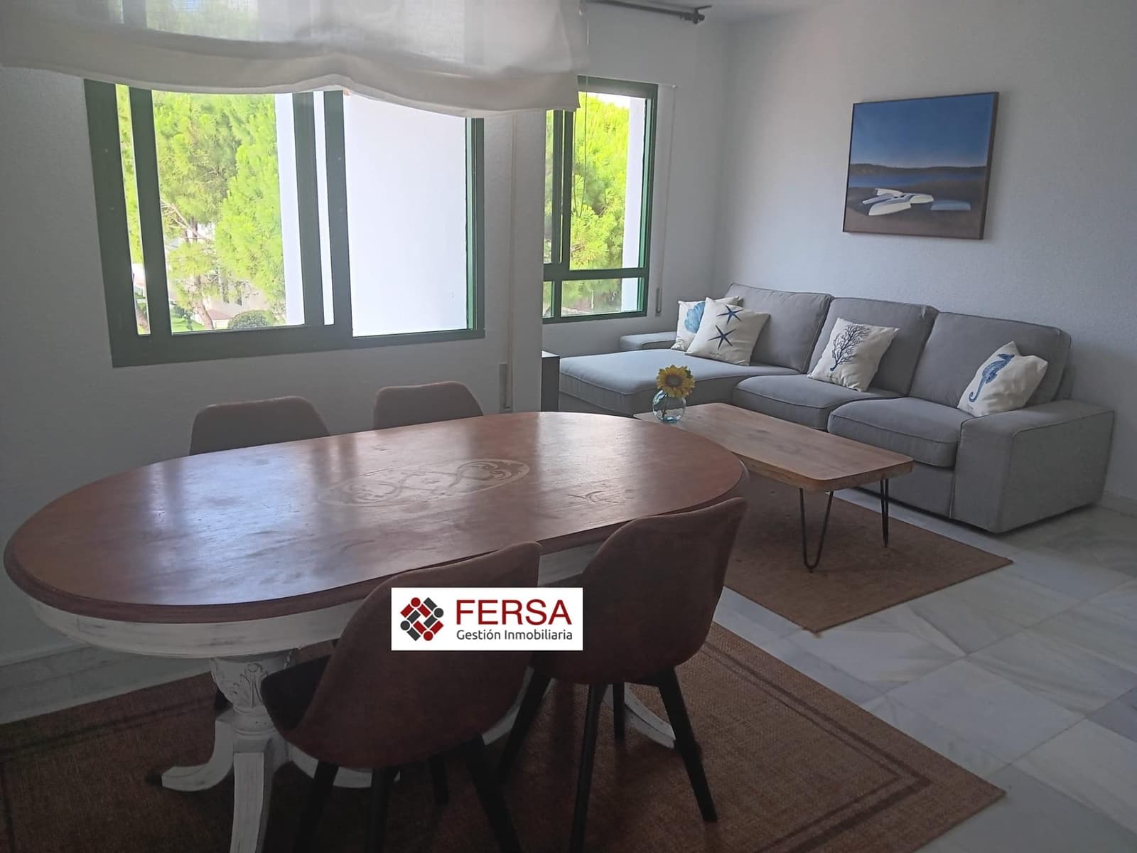 2 sovrum Lägenhet att hyra i El Puerto de Santa Maria med pool garage - 1 200 € (Ref: 9903850)