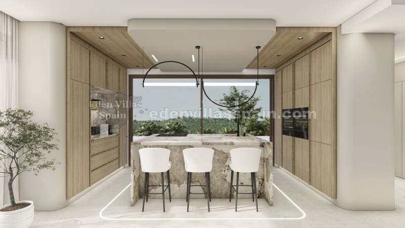 3 makuuhuone Huvila myytävänä paikassa Finestrat mukana uima-altaan - 995 000 € (Ref: 8028662)