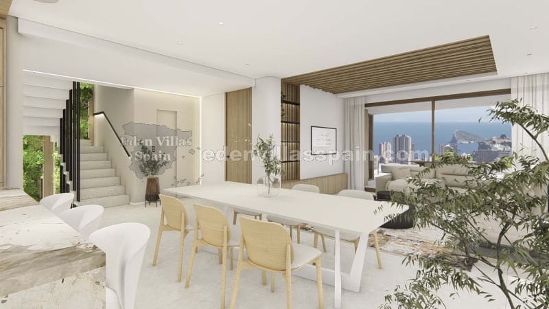 3 makuuhuone Huvila myytävänä paikassa Finestrat mukana uima-altaan - 995 000 € (Ref: 8028662)