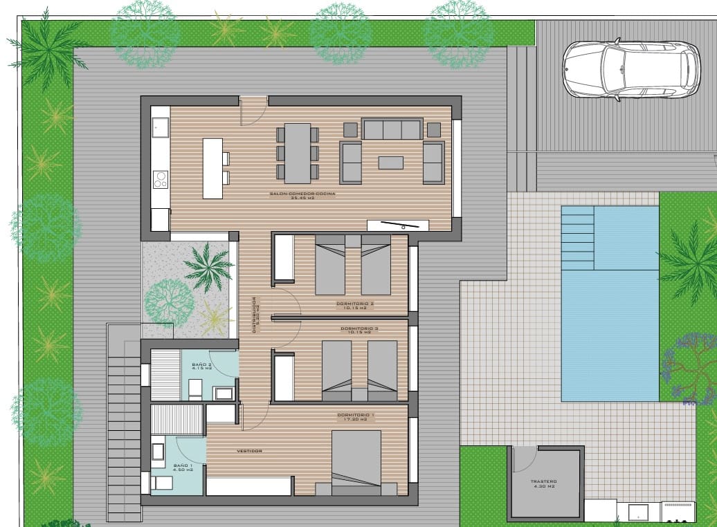 3 soveværelse Villa til salg i Alicante by med swimmingpool - € 500.000 (Ref: 8861613)