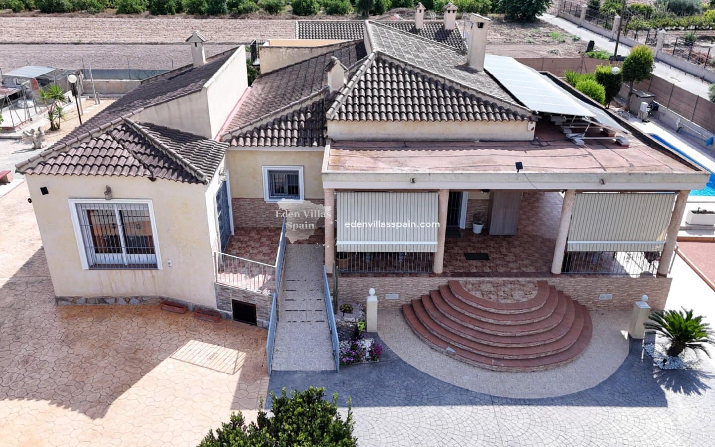 3 sypialnia Finka/Dom wiejski na sprzedaż w Catral z basenem - 424 995 € (Ref: 9160568)