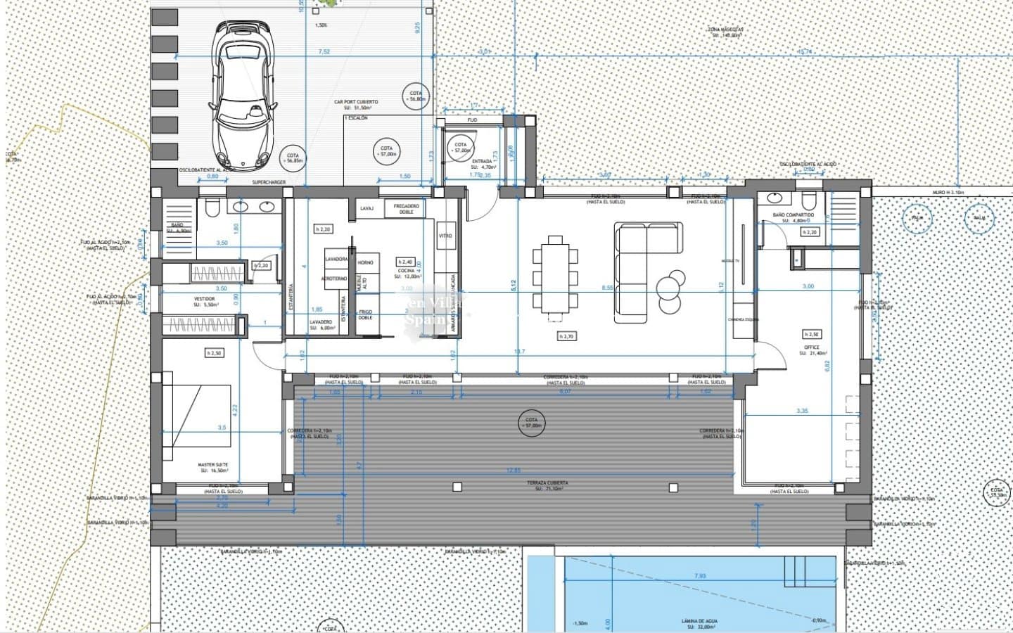 6 makuuhuone Huvila myytävänä paikassa La Marina mukana uima-altaan - 1 590 000 € (Ref: 9175087)