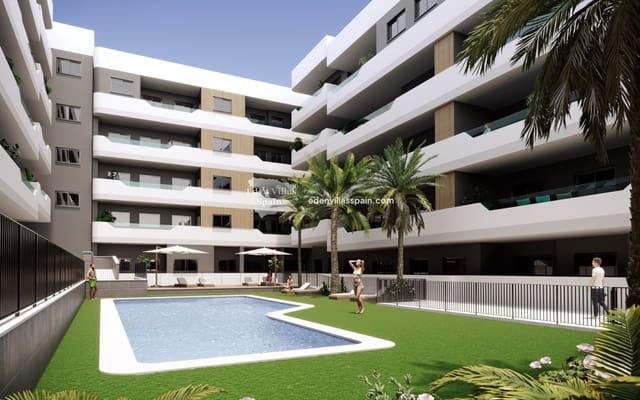Apartamento Playa de 2 habitaciones en Santa Pola en venta con piscina - 240.000 € (Ref: 9229066)