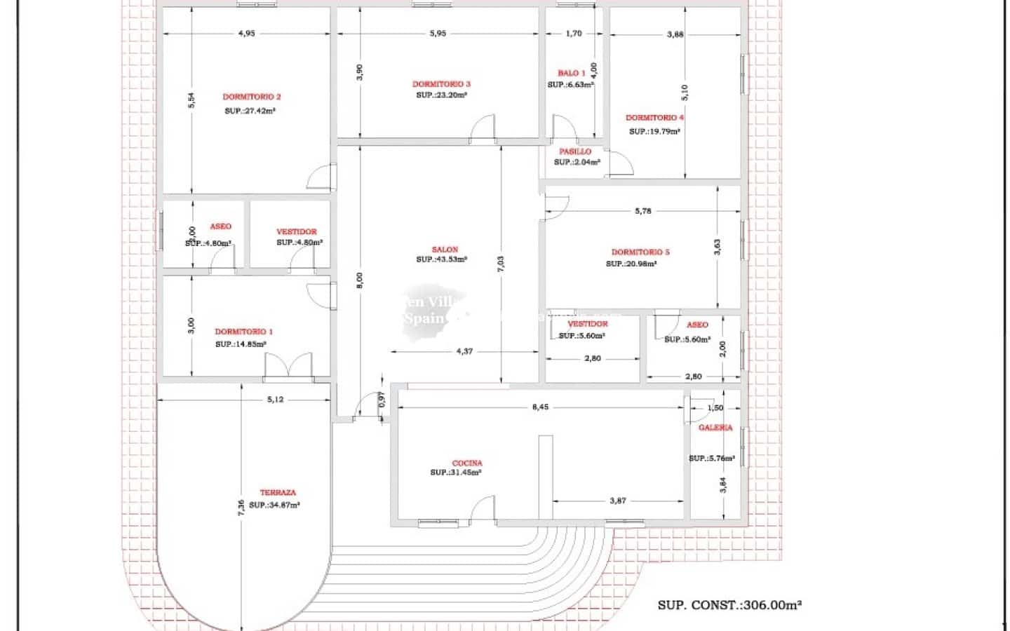 5 bedroom Villa for sale in Catral - € 485,000 (Ref: 9421531)