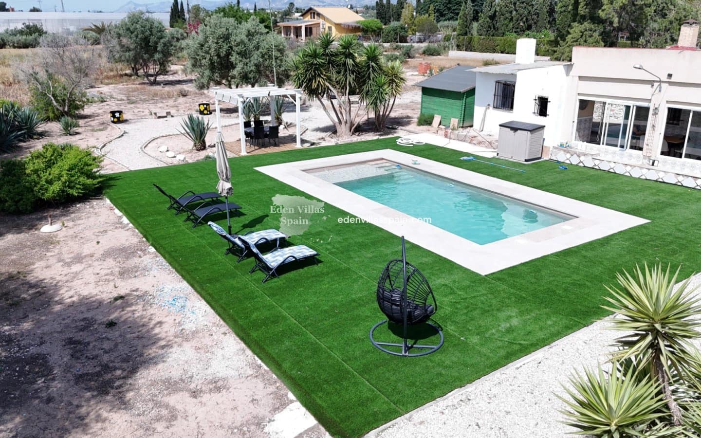 3 sovrum Finca/Hus på landet till salu i Crevillente / Crevillent med pool - 290 000 € (Ref: 9799975)